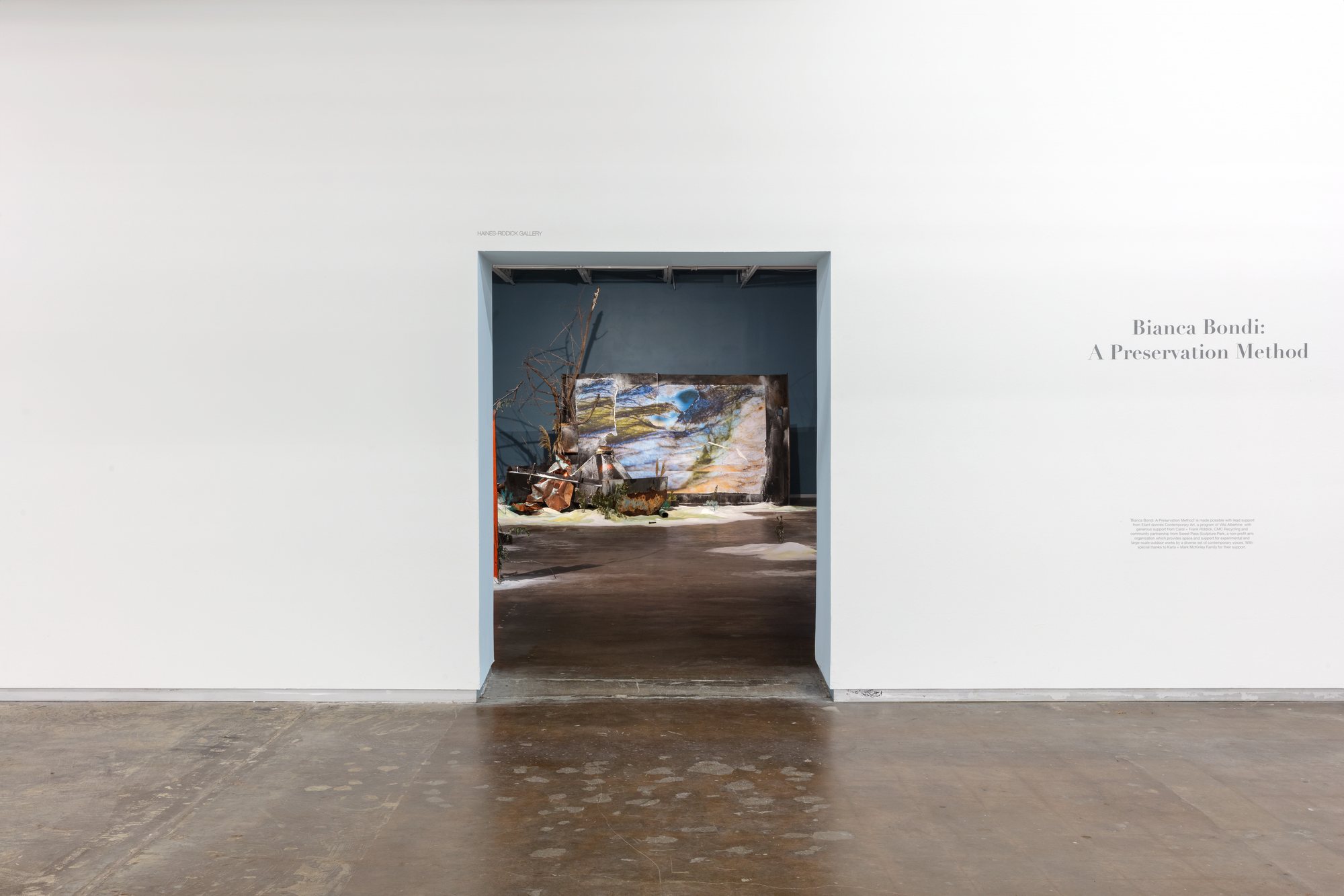 A Preservation Method — installation view